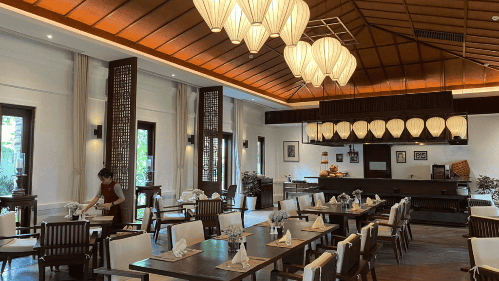 Colonial Breakfast Restaurant - The Anam Cam Ranh Vietnam MSN