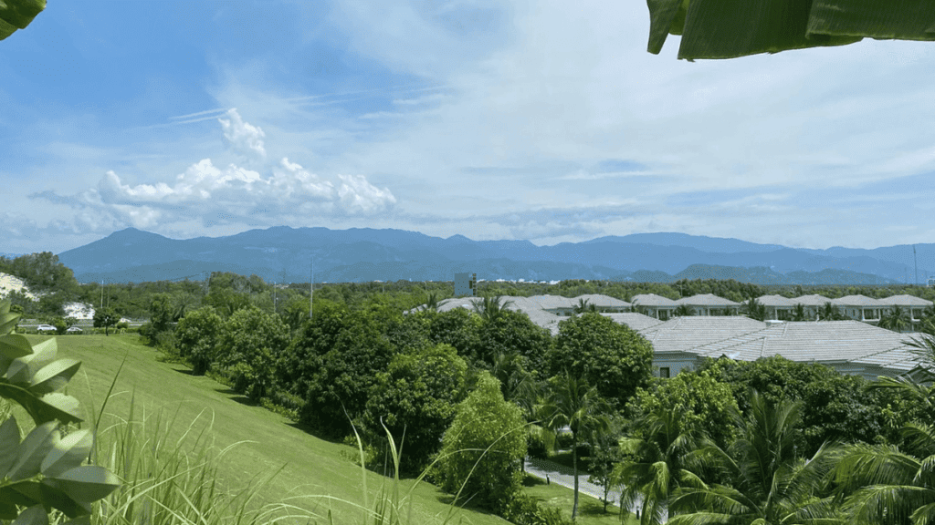 View from Resort with Trees - Alma Resort Cam Rahn Vietnam MSN