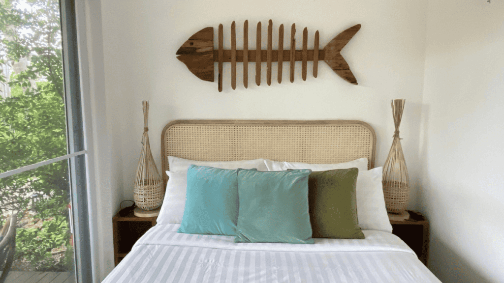 Accomodation Hotel Room with Bed and Decoration Selina Serenity Rawai Phuket, Thailand