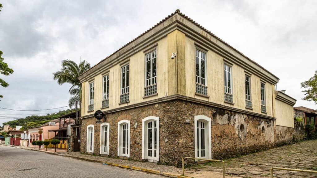 Typical Colonial House In Santo Antônio de Lisboa Village In Florianopolis Santa Catarina Brazil