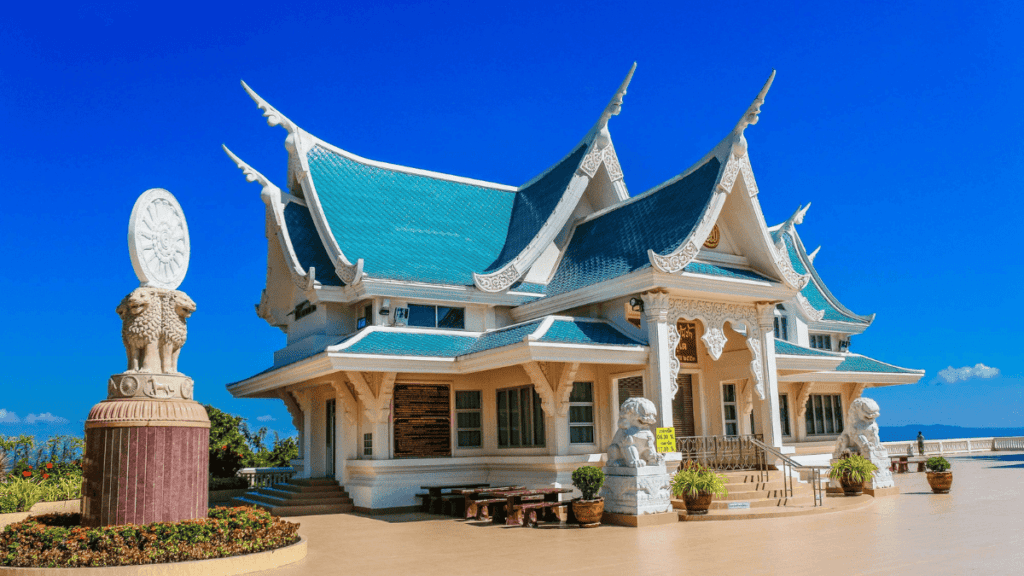 Wat Pa Phu Kon Stock