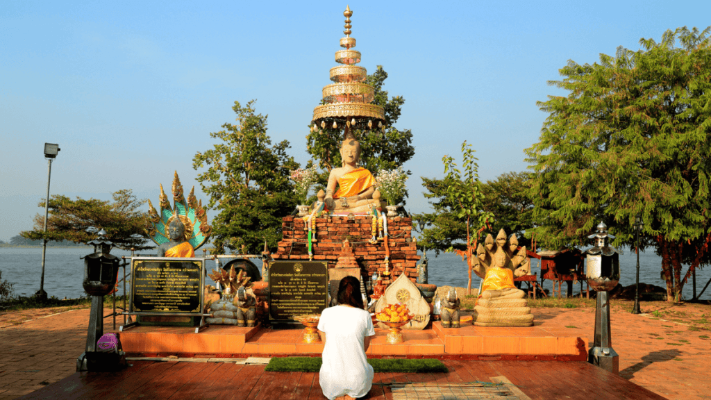 Wat Tilok Aram Stock