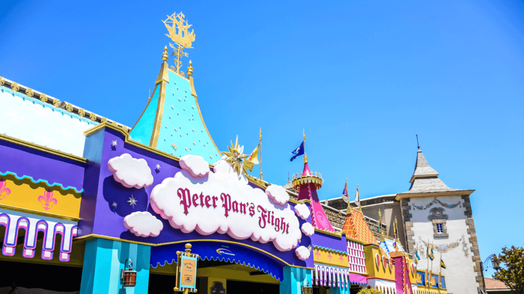 Disney Peter Pan’s Flight Stock