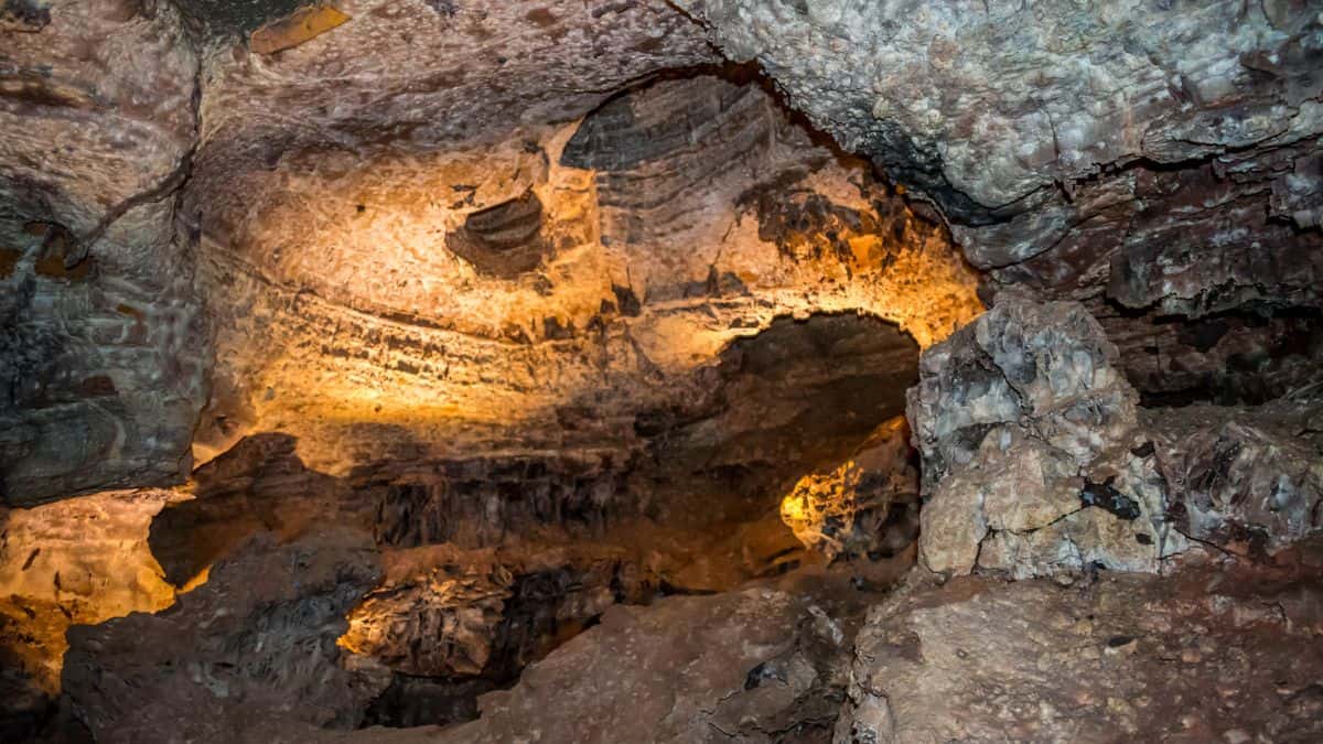 Rock Formation In Wind Cave National Park In South Dakota USA