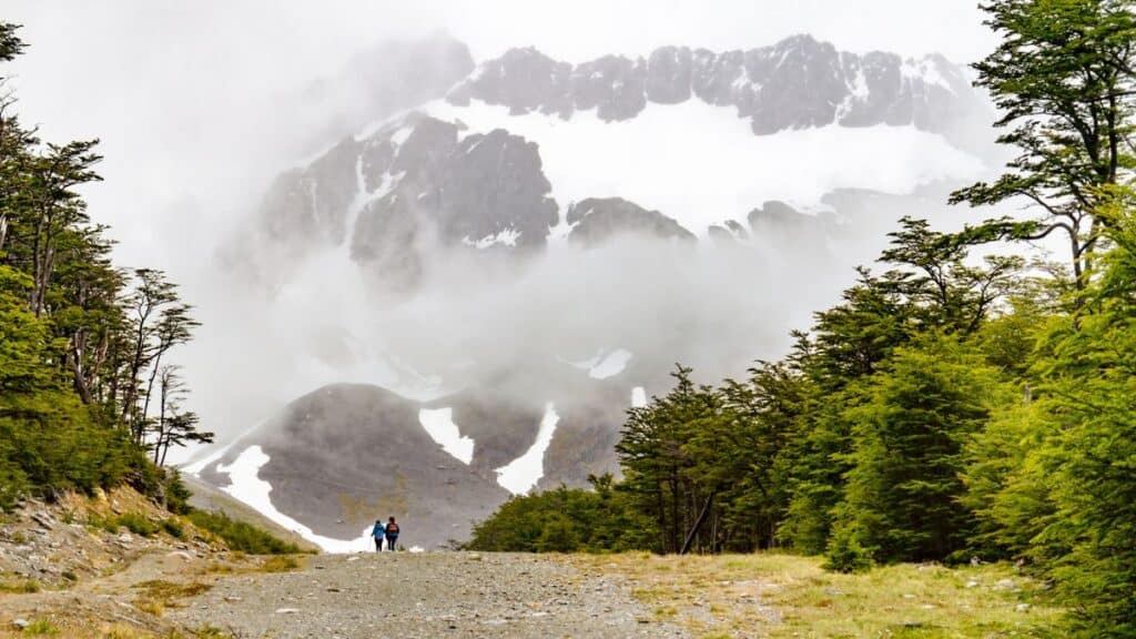 Trail To Martial Glacier