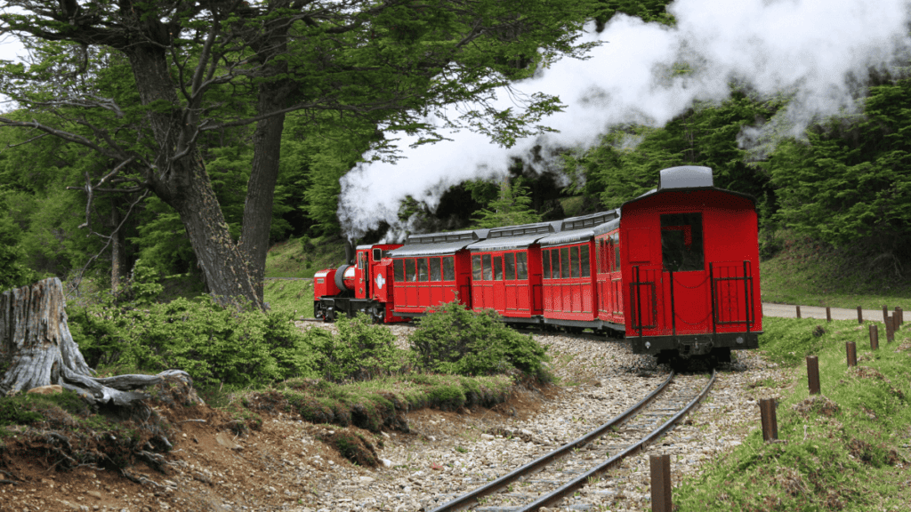Train to the End of The World in Ushuaia, Argentina