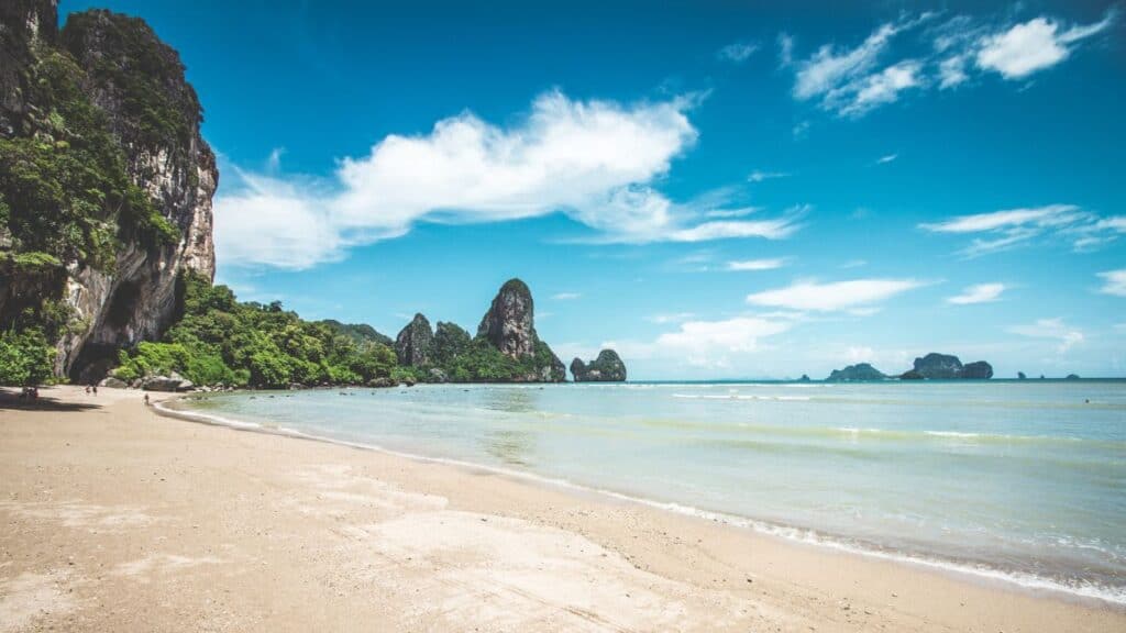 Ton Sai Beach Stock