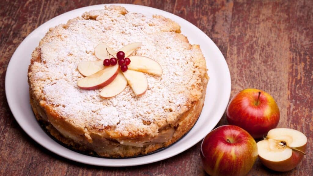Apple Cake Stock
