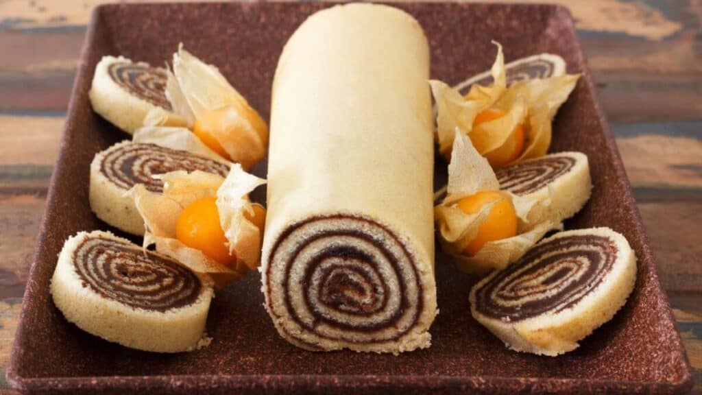 Pionono Roll Cake Stock