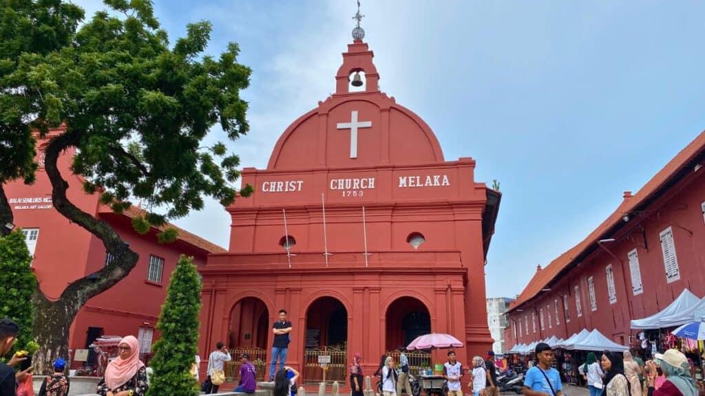 Stadthuys in Malacca Malaysia