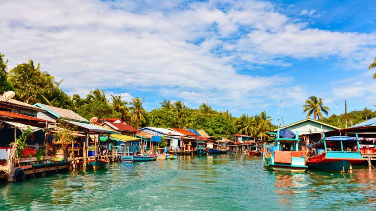 Floating Village Cambodia Exploring The Unique Way Of Life Stock