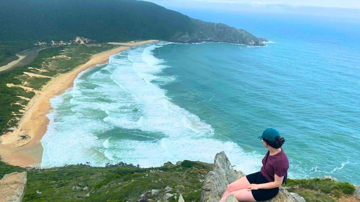 Morro da Coroa, Mirante Overlooking Praia da Lagoinha do Leste Beach Florianópolis Brazil