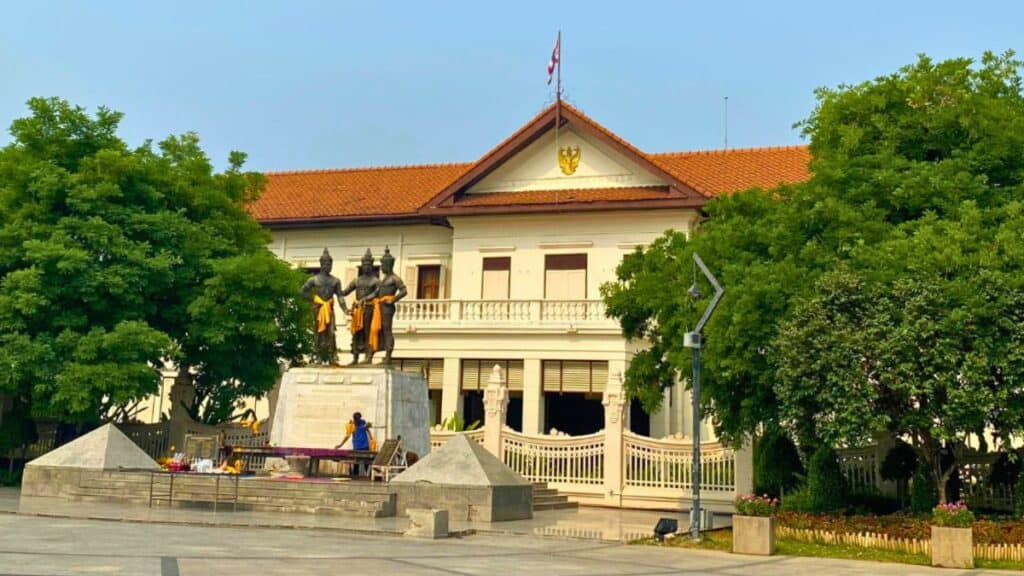 Three Kings Monument Chiang Mai Thailand