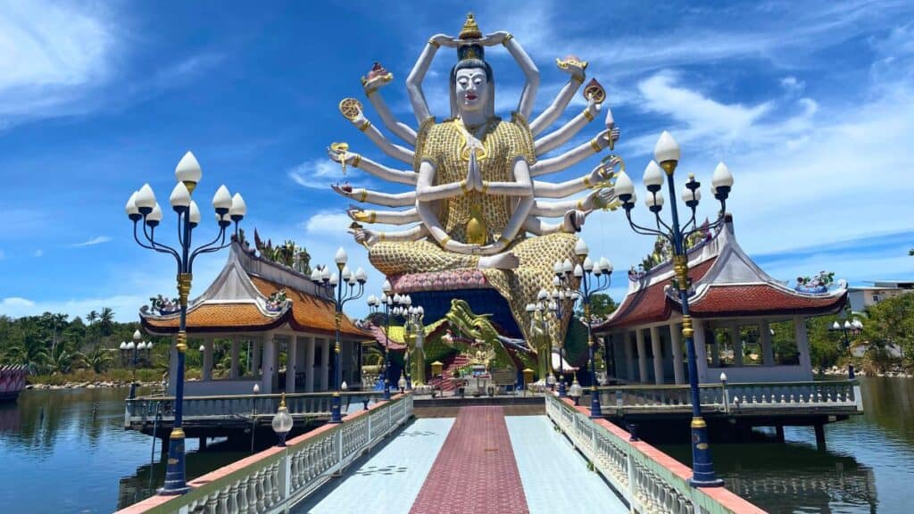 Wat Plai Laem Temple Koh Samuit Thailand