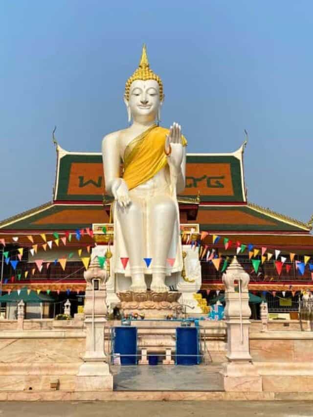 Wat Ratcha Thani Buddhist Temple Sukhothai Thailand