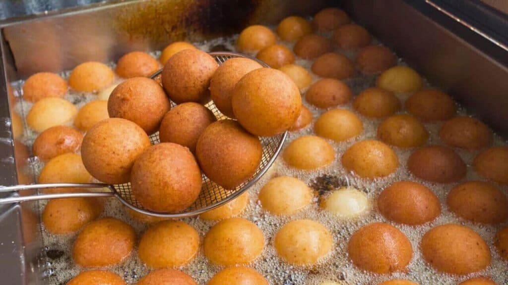 Buñuelos Colombian Food Stock