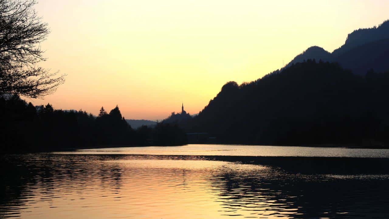 Calm Lake Stock