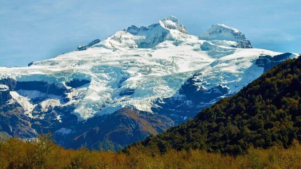 Cerro Tronador in Patagonia Region Stock