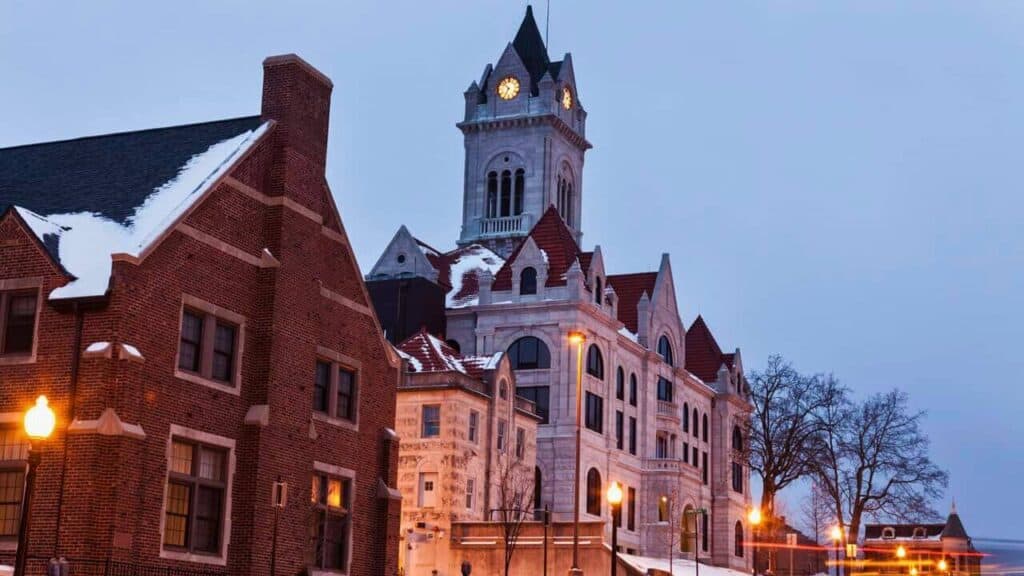 Cole County Courthouse Jefferson City Missouri MO Stock