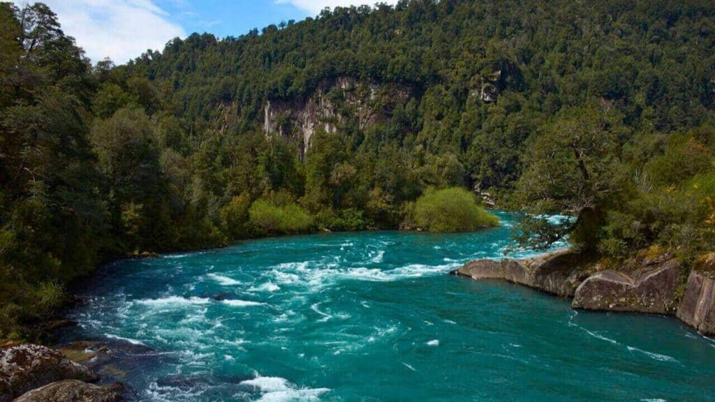 Futaleufu River Patagonia Stock