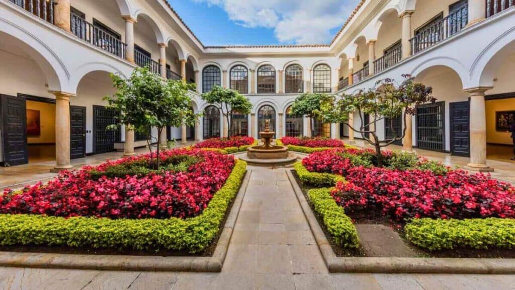 Museo Botero museum La Candelaria Bogota Colombia Stock