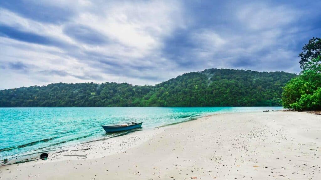 Nuqui Beach in El Choco Colombia Stock