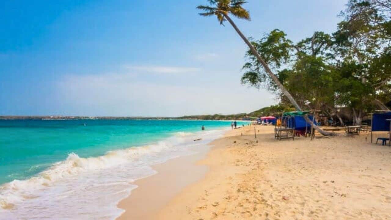 Playa Blanca Colombia 10 Things To Do in Baru Island's Wonderful Beach Stock