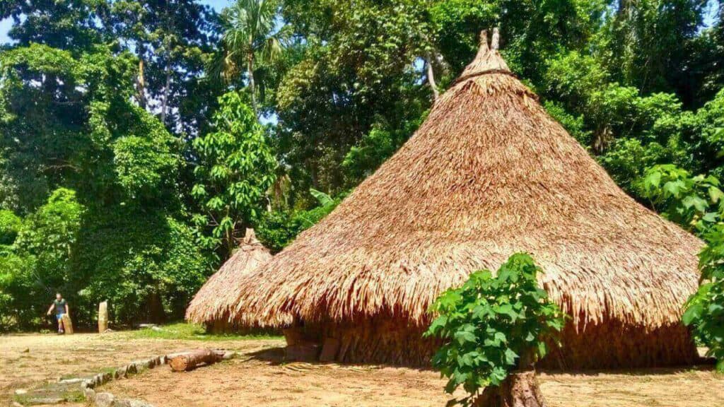 Pueblo Indígena Chairama Indigenous Housing Tayrona National Park Colombia