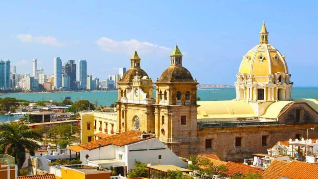 San Pedro Claver Chuch Stock