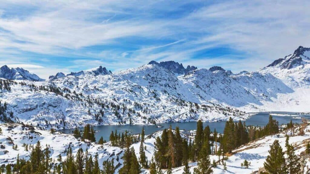 Sierra Nevada Mountains Stock