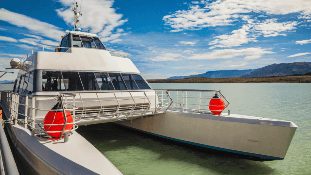 Big Catarman For Tourists in Viedma Argentina Stock