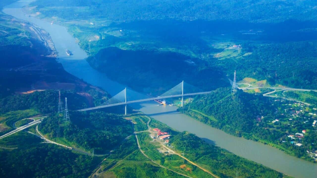 Panama Canal Stock