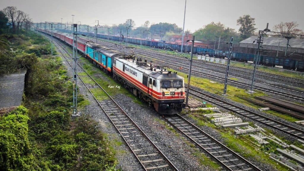Barauni-Guwahati Main Line in Katihar, India