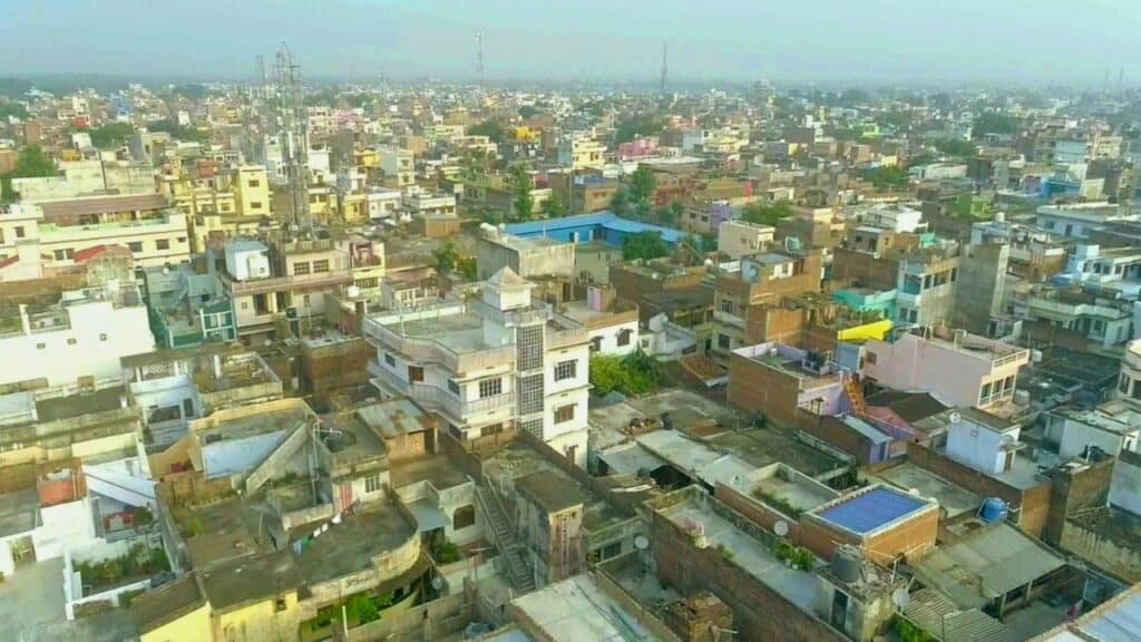 Bettiah, India (Aerial View)