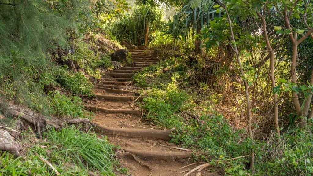 Kalalau Trail on Na Pali Coast