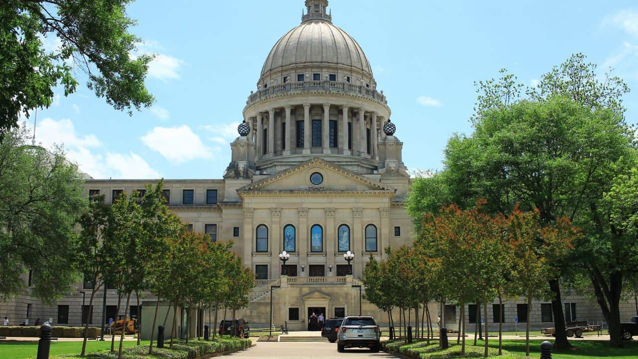 Mississippi State Capitol Building Jackson USA
