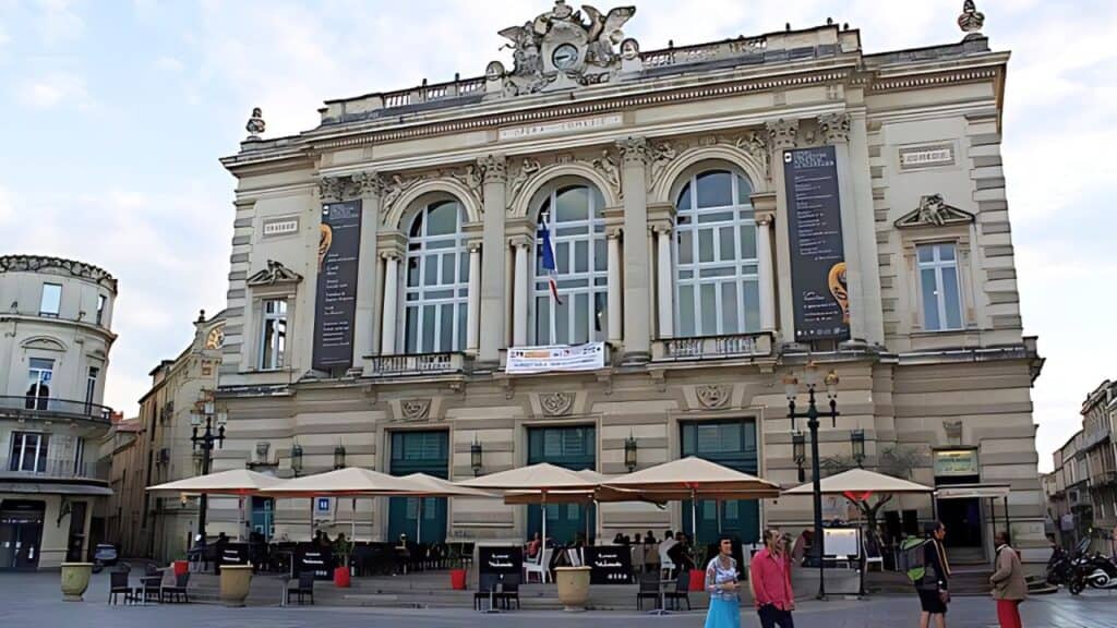 Montpellier France street view.