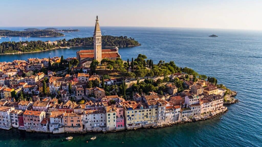 Old Town in Rovinj, Croatia