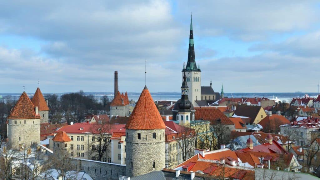 Old Town of Tallinn, Estonia