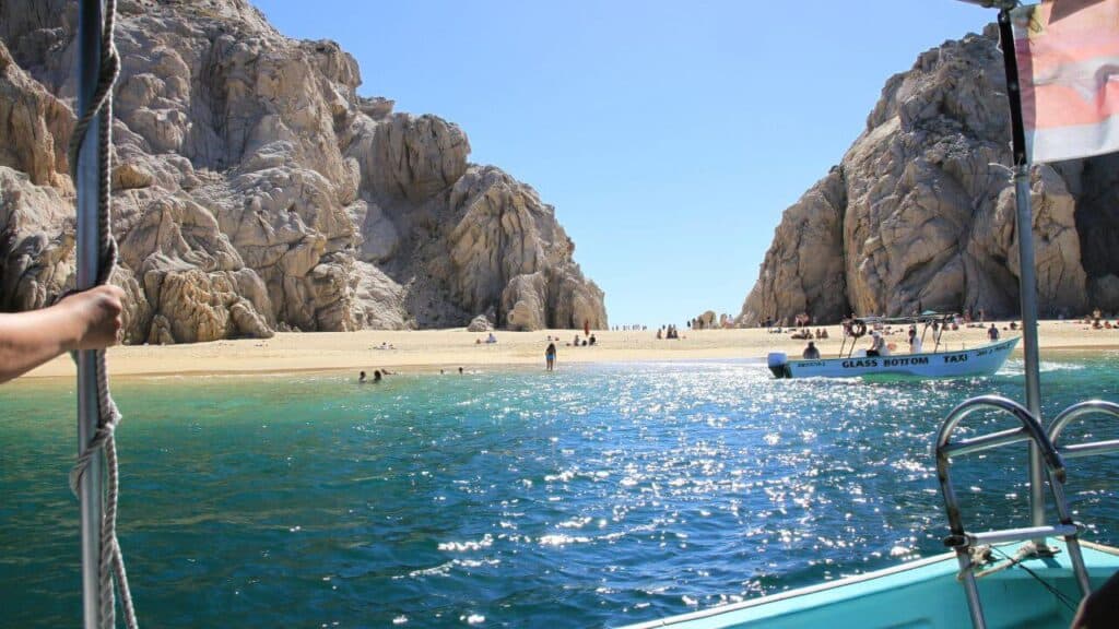 Playa del Amor Mexico Stock