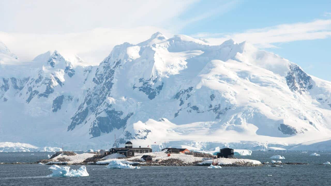 Research Station In Antarctica