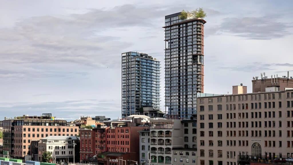 Commercial Buildings in Victoria British Columbia.