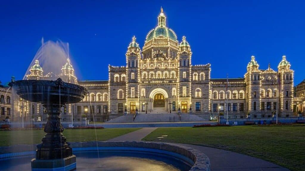 Victoria British Columbia Parliament.