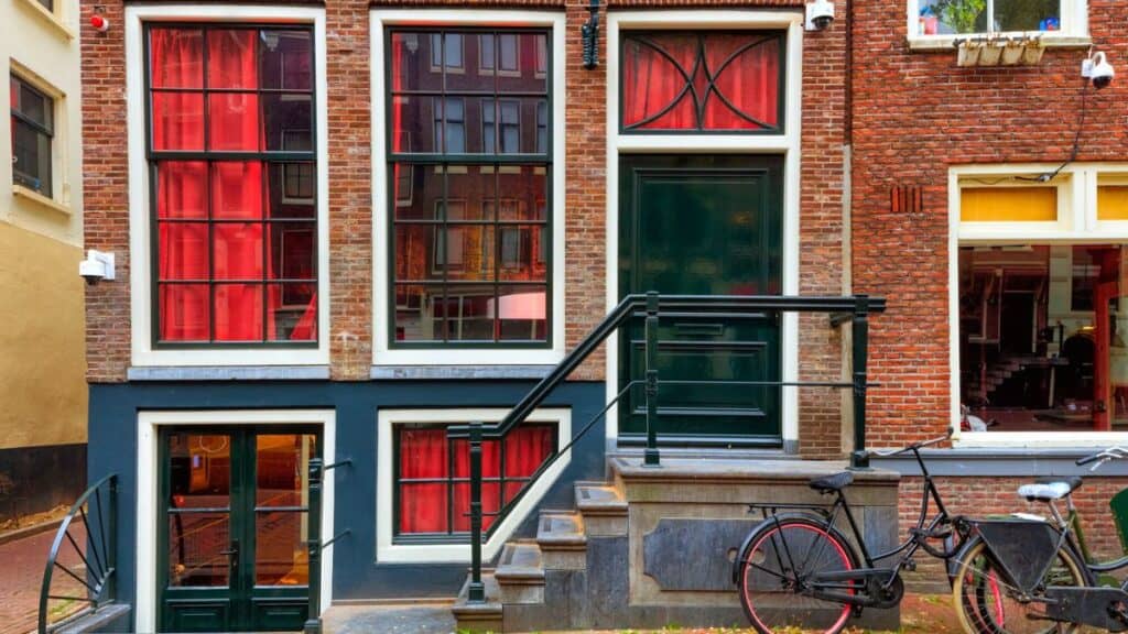 Red Light District in Amsterdam