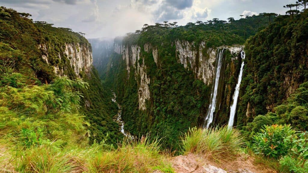 Itaimbezinho Canyon in Gramado Brazil