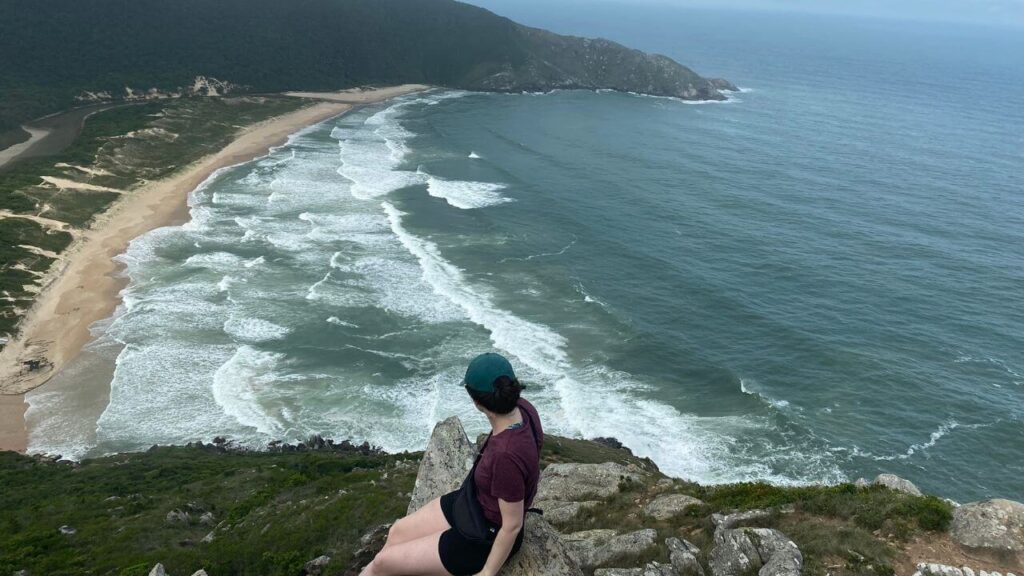 Florianopolis, Brazil Top View Beach