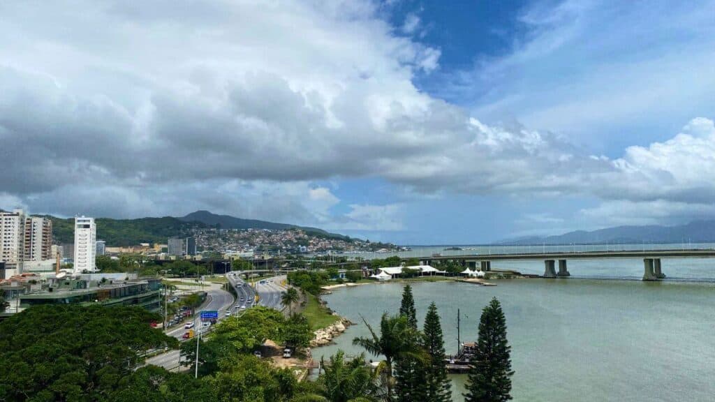 Praia Mole in Florianópolis, Santa Catarina